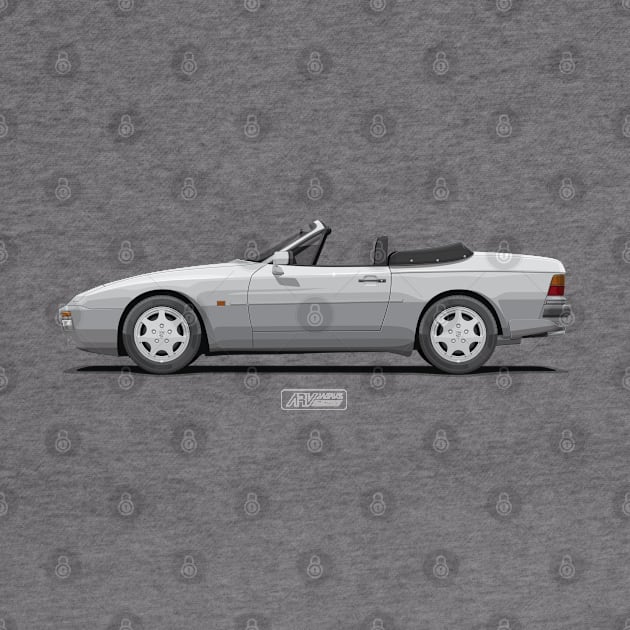 944 Cabriolet Silver by ARVwerks